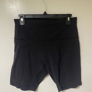 Lululemon Black High-Waisted Align Shorts 8”